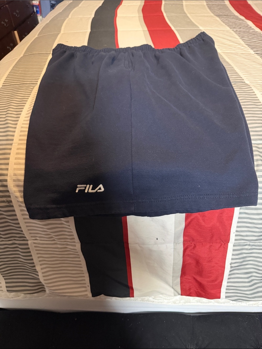 Fila Navy Blue Athletic Skirt with White Logo